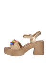 WOMEN'S SANDALS - NINI BEIGE - SS25127 4