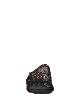 WOMEN'S SHOES - NINI BLACK-GOLD - SS25148 3