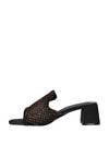 WOMEN'S SHOES - NINI BLACK-GOLD - SS25148 4