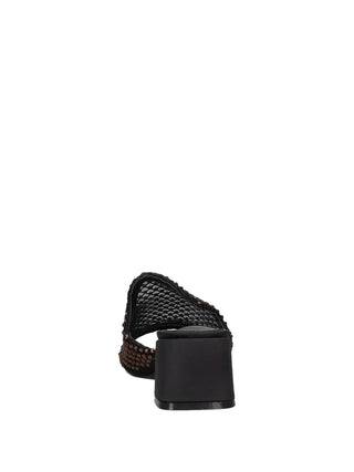 WOMEN'S SHOES - NINI BLACK-GOLD - SS25148 5