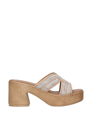 WOMEN'S SANDALS - NINI TAUPE - SS25151