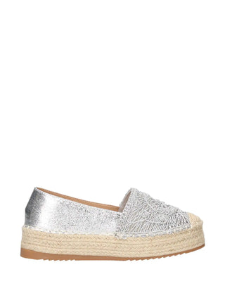 WOMEN'S ESPADRILLES - NINI SILVER - SS25166