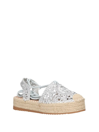 WOMEN'S ESPADRILLES - NINI SILVER - SS25168 2
