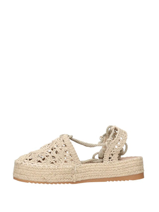 WOMEN'S ESPADRILLES - NINI BEIGE - SS25168 4