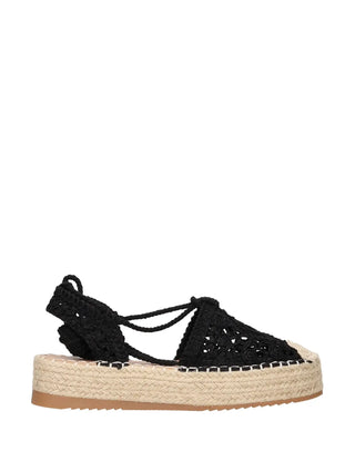 WOMEN'S ESPADRILLES - NINI BLACK - SS25168
