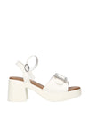 WOMEN'S SANDAL - NINI WHITE - SS25174 1