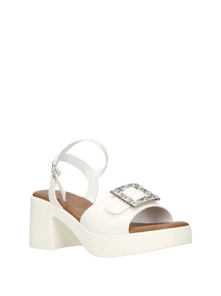 WOMEN'S SANDAL - NINI WHITE - SS25174 2