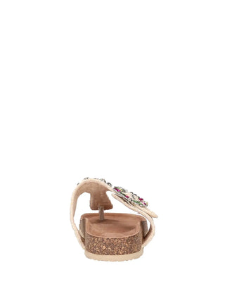 WOMEN'S FLIP FLOPS - NINI BEIGE - SS25197 5