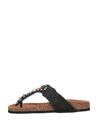 WOMEN'S FLIP FLOPS - NINI BLACK - SS25197 4