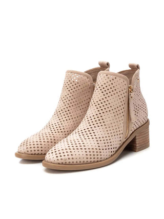 WOMEN'S ANKLE BOOTS - XTI BEIGE - 143961 4