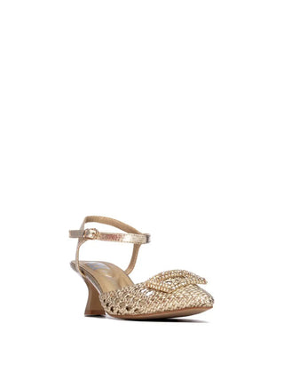 WOMEN'S PUMPS - XTI GOLD - 145431 2