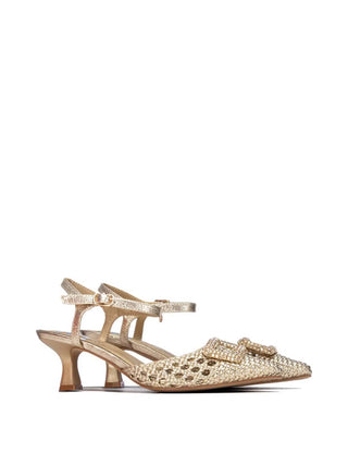 WOMEN'S PUMPS - XTI GOLD - 145431 4