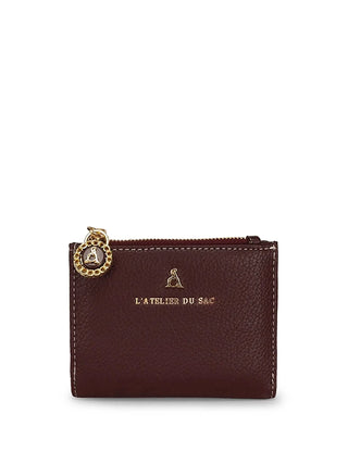 WOMEN'S WALLET - ATELIER DU SAC BORDEAUX - 17893-CHA-W5A-A
