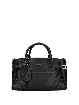 WOMEN'S HANDBAG - BLACK PASH BAG - 18382-WOR-W5B-P 1