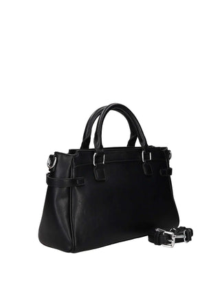 WOMEN'S HANDBAG - BLACK PASH BAG - 18382-WOR-W5B-P 3
