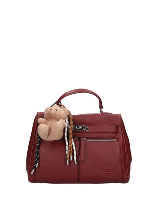 WOMEN'S HANDBAG - PASH BAG BORDEAUX - 18404-VIC-W5B-P