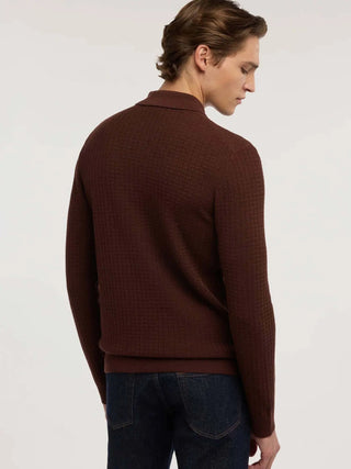 MAGLIA UOMO - TRUSSARDI MARRONE - M0148000112N 3