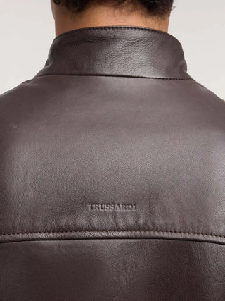 GIUBBOTTO UOMO - TRUSSARDI MARRONE - R301M000054N 5