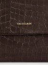 BORSA A SPALLA DONNA - TRUSSARDI MARRONE - Z348E006728N 4