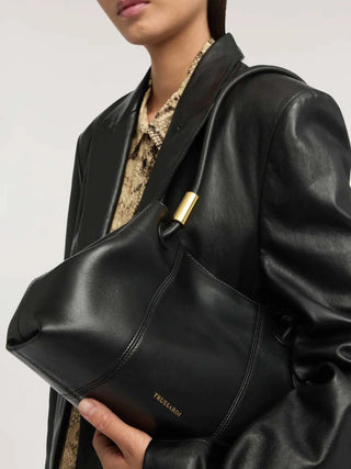 BORSA A SPALLA DONNA - TRUSSARDI NERO - Z354E006734N 5