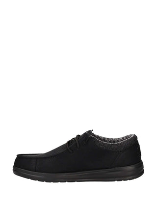 SLIP ON UOMO - HEY DUDE NERO-NERO - HD.43352 4