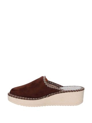 CIABATTA DONNA - CINZIA SOFT MARRONE - LF165 4
