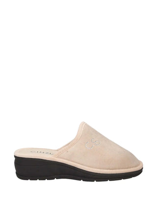 CIABATTA DONNA - CINZIA SOFT BEIGE - NG730 1
