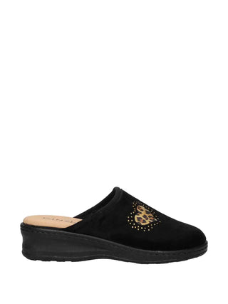 CIABATTA DONNA - CINZIA SOFT NERO - NG777