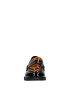 MOCASSINO DONNA - WHYSHY NERO-MARRONE - MG 2A284 3