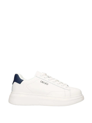 SNEAKERS UOMO - LIU-JO BIANCO-BLU - 7B4027PX474 1