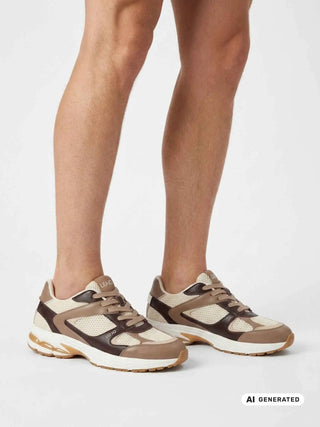 SNEAKERS UOMO - LIU-JO BEIGE - 7G6027PX030 6