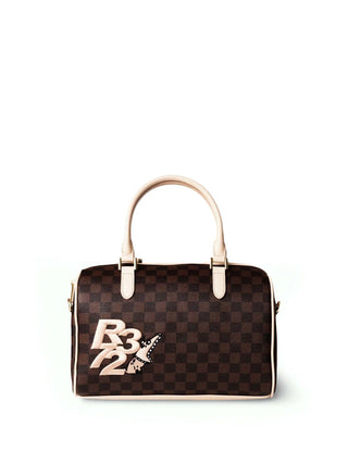 BORSA A MANO DONNA - R372 MARRONE - B002