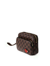 POCHETTE UOMO - R372 MARRONE - P007 2