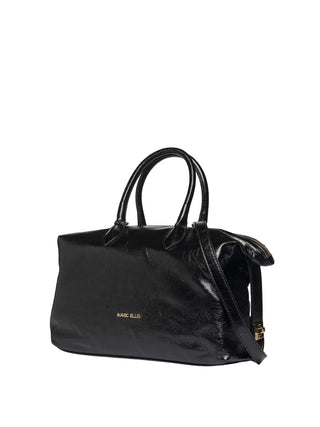 BORSA A MANO DONNA - MARC ELLIS NERO-ORO - SOFTY M NK 2