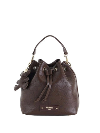 BORSA A MANO DONNA - PASH BAG MARRONE - 20353-SOH-W6B-P