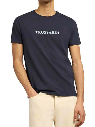 MEN'S T-SHIRT - TRUSSARDI NAVY - G0498000106N
