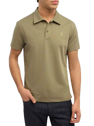 MEN'S POLO SHIRT - TRUSSARDI GREEN - G5098000140N