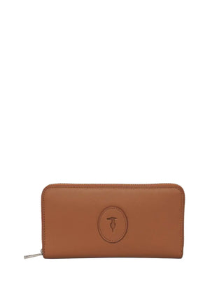 WOMEN'S WALLET - TRUSSARDI BROWN - I028E000126N