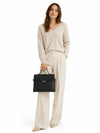 WOMEN'S HANDBAG - TRUSSARDI BLACK - Z364E006566N 4