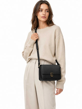 WOMEN'S SHOULDER BAG - TRUSSARDI BLACK - Z602E106582N