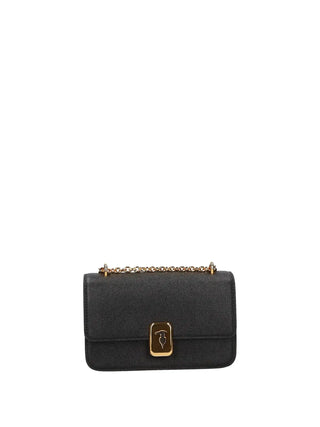 WOMEN'S SHOULDER BAG - TRUSSARDI BLACK - Z603E106583N