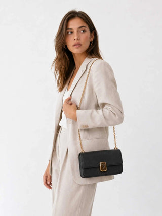 WOMEN'S SHOULDER BAG - TRUSSARDI BLACK - Z603E106583N