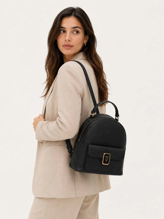 WOMEN'S BACKPACK - TRUSSARDI BLACK - Z607E106586N