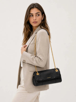 WOMEN'S SHOULDER BAG - TRUSSARDI BLACK - Z610E206557N