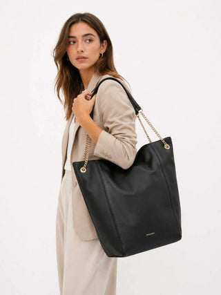 WOMEN'S SHOULDER BAG - TRUSSARDI BLACK - Z614E206559N