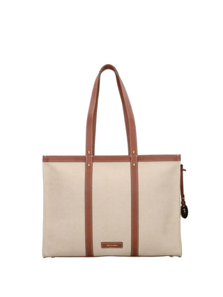 WOMEN'S SHOULDER BAG - TRUSSARDI BEIGE - Z769E006470N
