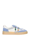 WOMEN'S SNEAKERS - APE PAZZA WHITE-BLUE - S6IRIS02/GLI 1
