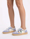 WOMEN'S SNEAKERS - APE PAZZA WHITE-BLUE - S6IRIS02/GLI 6