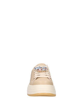 WOMEN'S SNEAKERS - APE PAZZA BEIGE - S6LIFTY15/LES 3