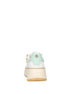 SNEAKERS DONNA - APE PAZZA BIANCO-VERDE - S6LIFTY24/LEA 5